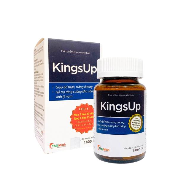 Kingsup Thái Minh hộp 80 viên tăng cường sinh lực nam giới